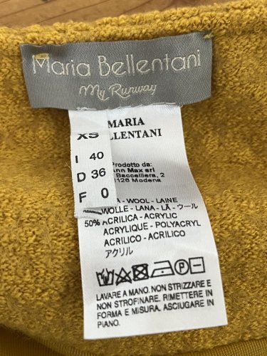 Vlněná sukně Maria Bellentani 50 % vlna