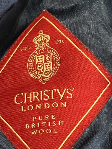 Vlněná bekovka Christys´London 100 % vlna