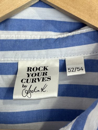 Oversize košile Rock your curves 100 % bavlna