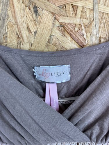 Prodloužený top Lipsy 95 % viskoza a 100 % hedvábí