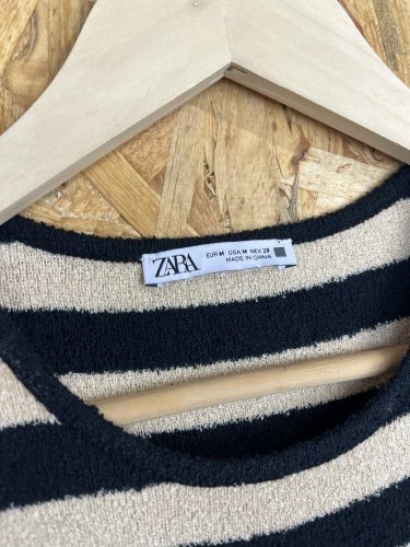 Dlouhé šaty ZARA 64 % acryl 37 % polyamid