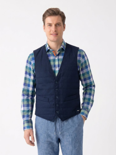 Pánská vesta Emilio Adani 80 % polyester 20 % viskoza