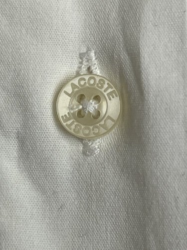 Bavlněná košile Lacoste s podílem bavlny a viskozy