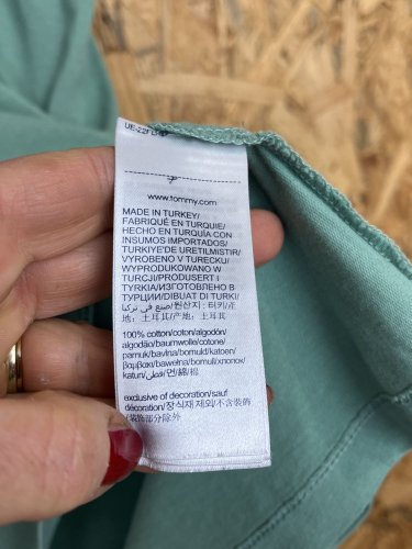 Bavlněné triko Tommy Hilfiger 100 % bavlna