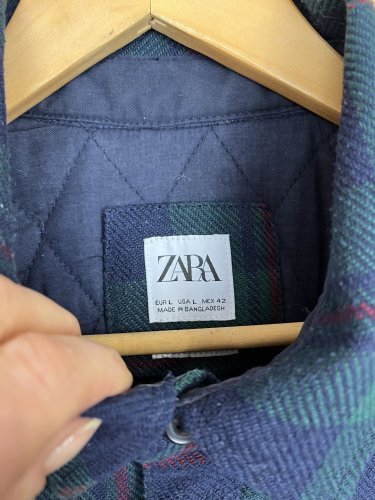 Bavlněná košile ZARA 100 % bavlna