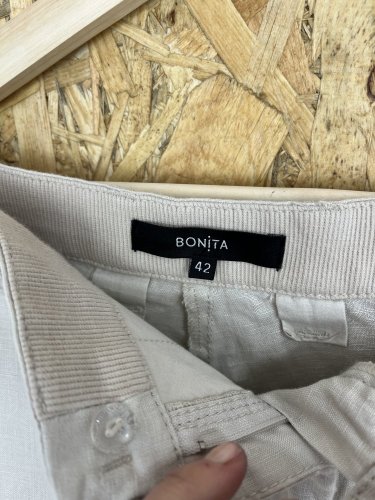 Široké kalhoty Bonita 100 % len