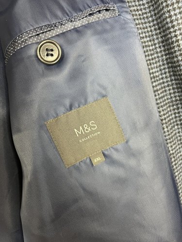 Oversize kabát Marks&Spencer 38 % vlna