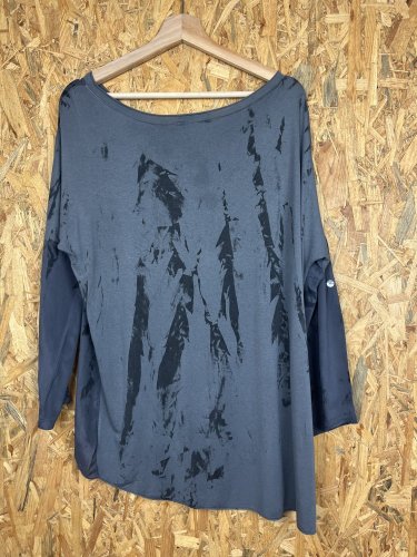 Tunika Made in Italy s podílem hedvábí a viskozy