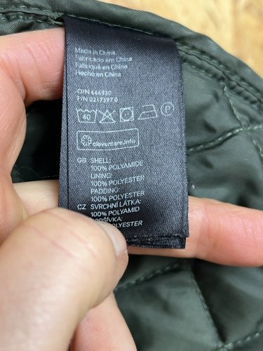 Pánská bunda H&M 100 % polyester