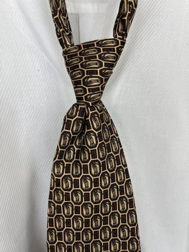 Hedvábná kravata Made in Italy 100 % hedvábí