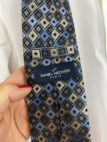 Hedvábná kravata Daniel Hechter 100 % hedvábí