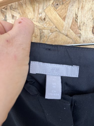 Široké kalhoty H&M 73 % polyester