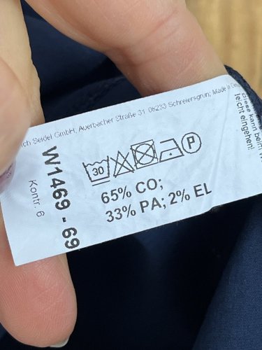 Námořní tunika Seidel 65 % bavlna