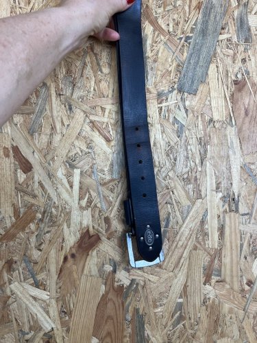 Kožený pásek edc 100 % kůže