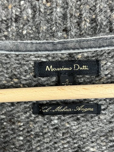Kardigan Massimo Dutti 65 % vlna 25 % mohér 10 % angora
