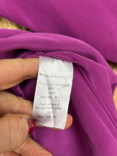 Tunika Made in Romania 100 % hedvábí
