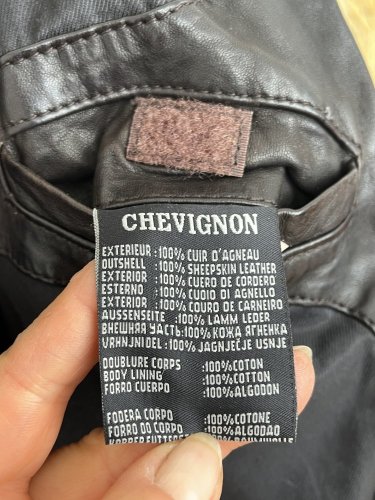 Pánská kožená bunda Chevignon 100 % kůže
