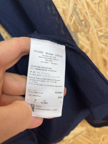 Prodloužený kardigan Escada 80 % viskoza