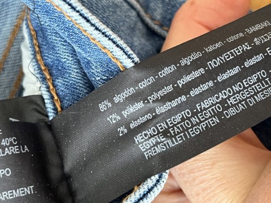 Skinny džíny ZARA 86 % bavlna