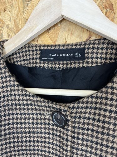Vlněná pelerína ZARA 34 % vlna