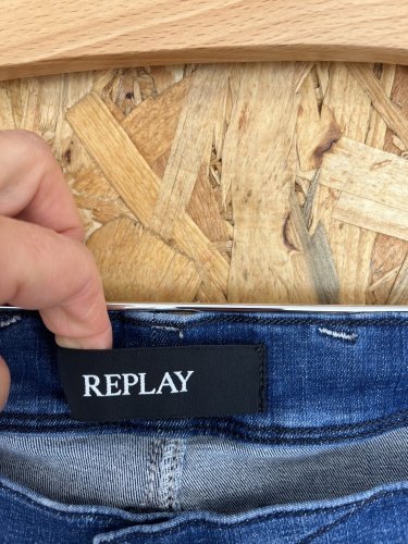 Pánské džíny Replay 76 % bavlna