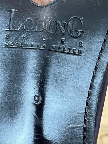 Extravagantní boty Loding 100 % kůže