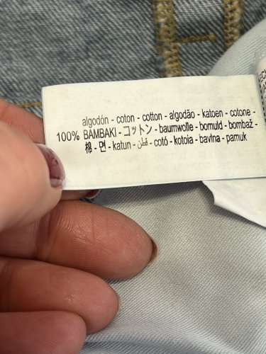 Široké džíny ZARA 100 % bavlna