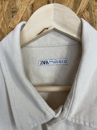 Riflová košile ZARA 100 % bavlna