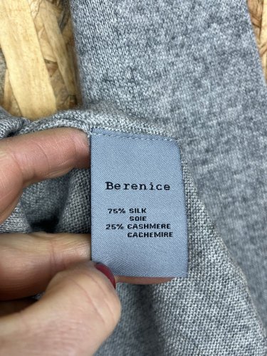 Svetr Berenice 75 % hedvábí 25 % kašmír