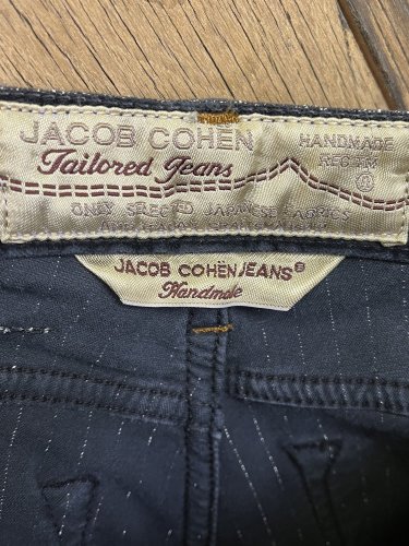 Autorské pánské kalhoty Jacob Cohen 97 % bavlna