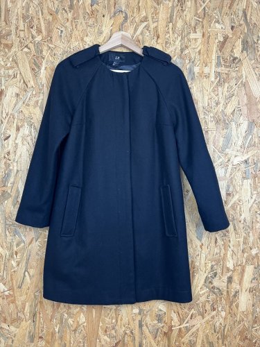 Vlněný kabát H&M 50 % vlna