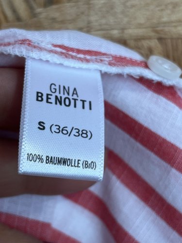 Prodloužená košile Gina Benotti 100 % bio bavlna