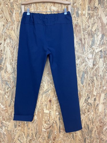 Námořní kalhoty Made in Italy 55 % viskoza