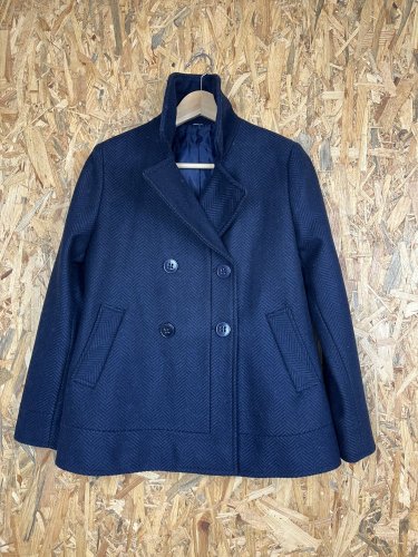 Vlněný kabát ZARA 80 % vlna