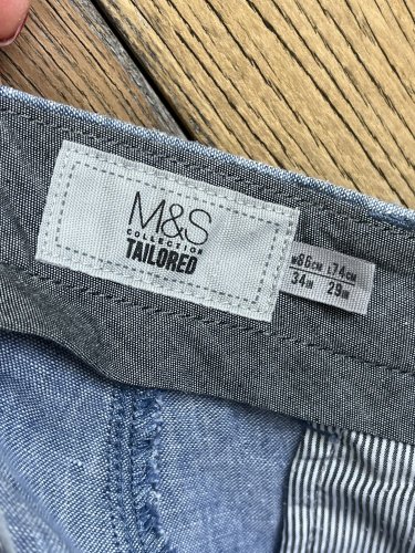 Pánské kalhoty Marks&Spencer 100 % len