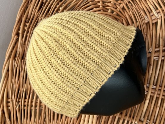 Vlněná čepice Made in Germany 65 % vlna
