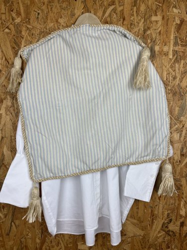 Povlak na polštář Handmade s podílem lnu