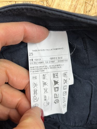 Skinny džíny Benetton 70 % bavlna