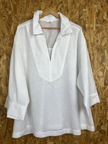 Oversize tunika H&M 52 % len 48 % bavlna