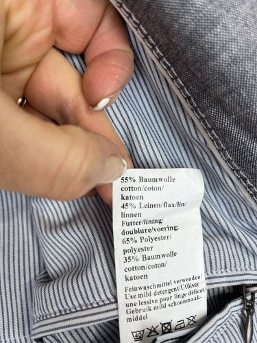 Pánské sako Engbers 55 % bavlna 45 % len