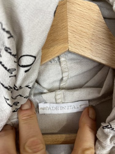 Přehoz Made in Italy 95 % viskoza