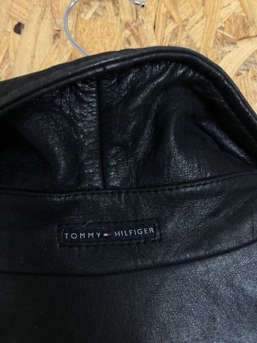 Kožená bunda Tommy Hilfiger 100 % kůže