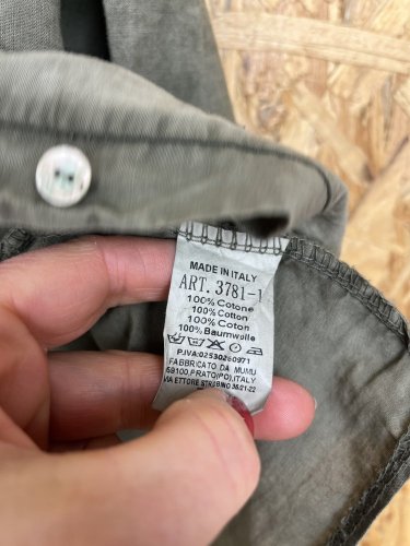 Košile Made in Italy 100 % bavlna