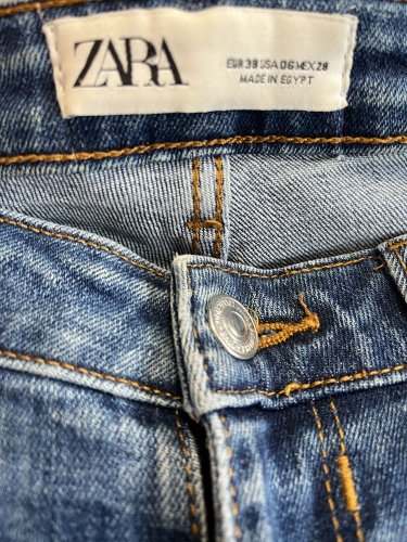 Skinny džíny ZARA s podílem bavlny a elastanu
