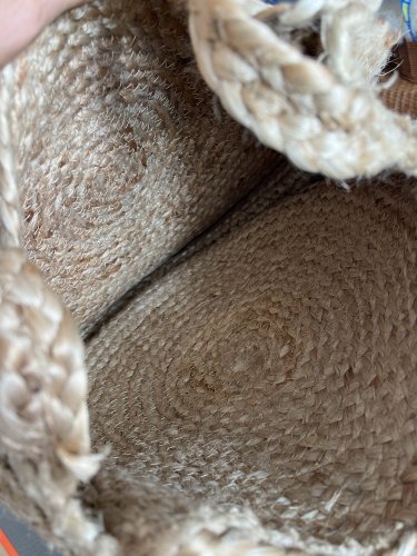 Jutová kabelka Handmade 100 % juta