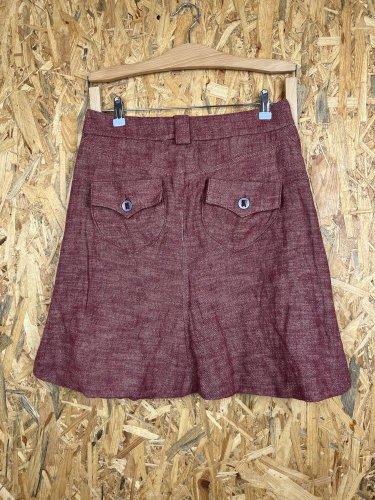 Sukně Made in Italy 50 % bavlna 34 % vlna