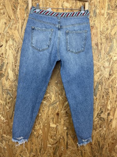 Trhané džíny ZARA 100 % bavlna