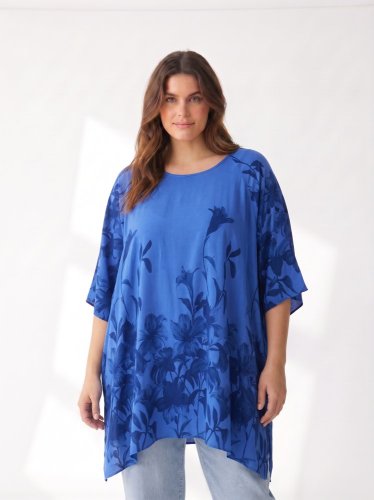 Prodloužená tunika New Collection 100 % viskoza