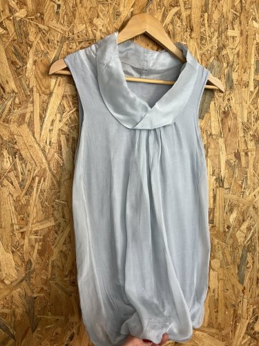 Hedvábný top Made in Italy 100 % hedvábí