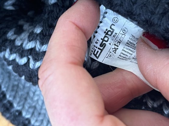 Vlněná čepice Eisbär 50 % merino vlna